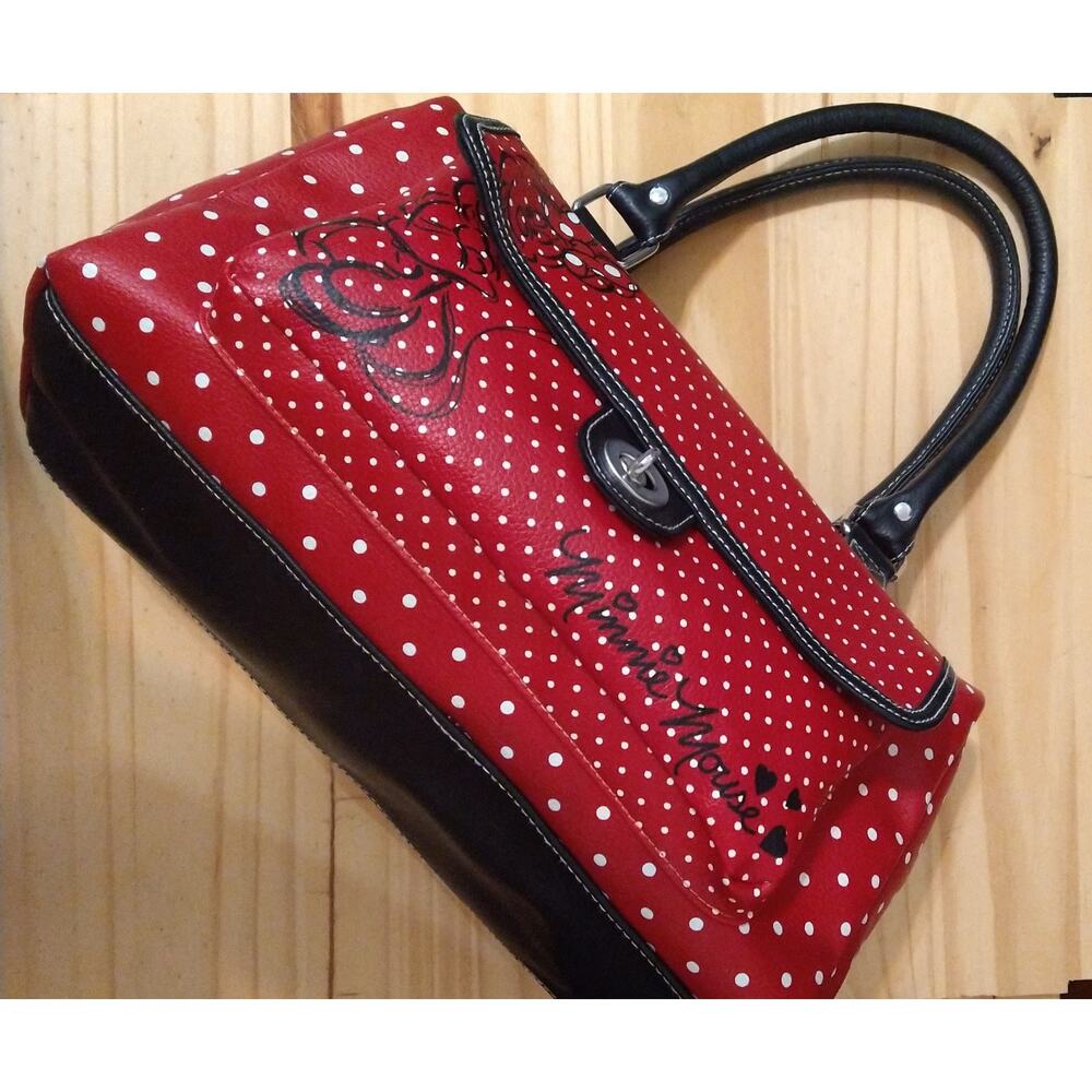 Disney parks nwot Minnie mouse polka dot handbag